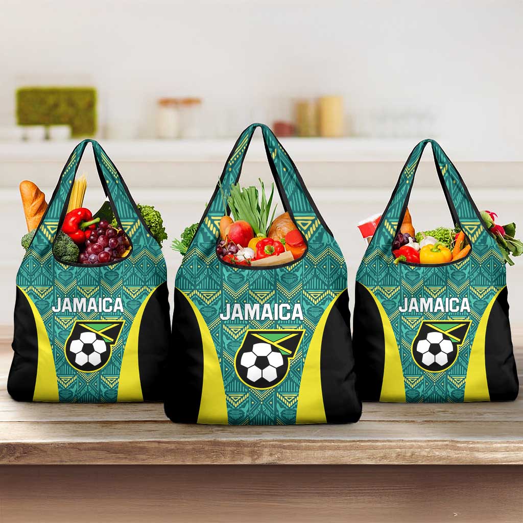 Jamaica Football Grocery Bag We Believe Reggae Boyz
