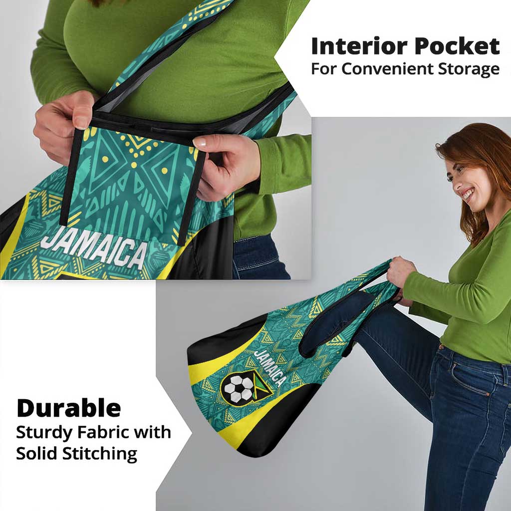 Jamaica Football Grocery Bag We Believe Reggae Boyz