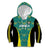 Custom Jamaica Football Kid Hoodie We Believe Reggae Boyz