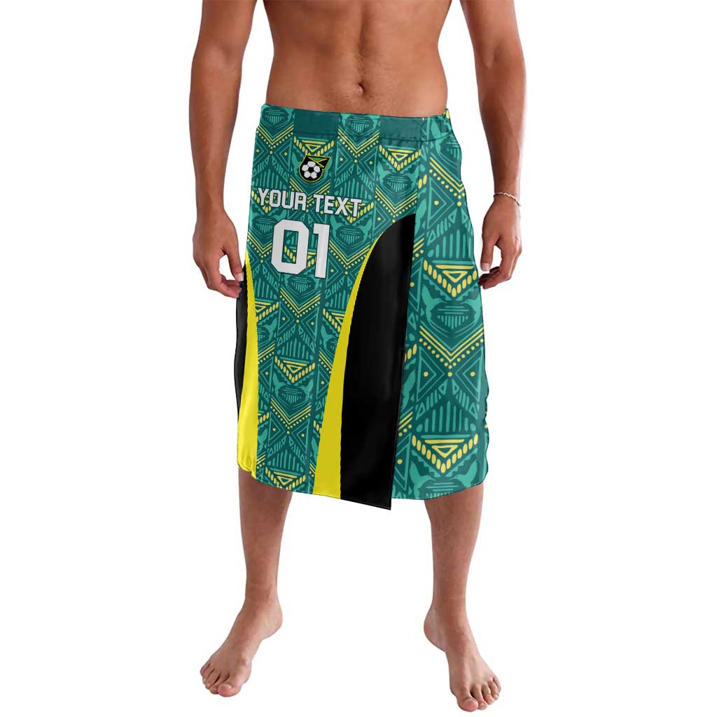 Custom Jamaica Football Lavalava We Believe Reggae Boyz
