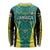 Custom Jamaica Football Long Sleeve Shirt We Believe Reggae Boyz
