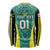 Custom Jamaica Football Long Sleeve Shirt We Believe Reggae Boyz