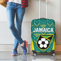 Jamaica Football Luggage Cover We Believe Reggae Boyz