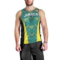 Custom Jamaica Football Men Tank Top We Believe Reggae Boyz