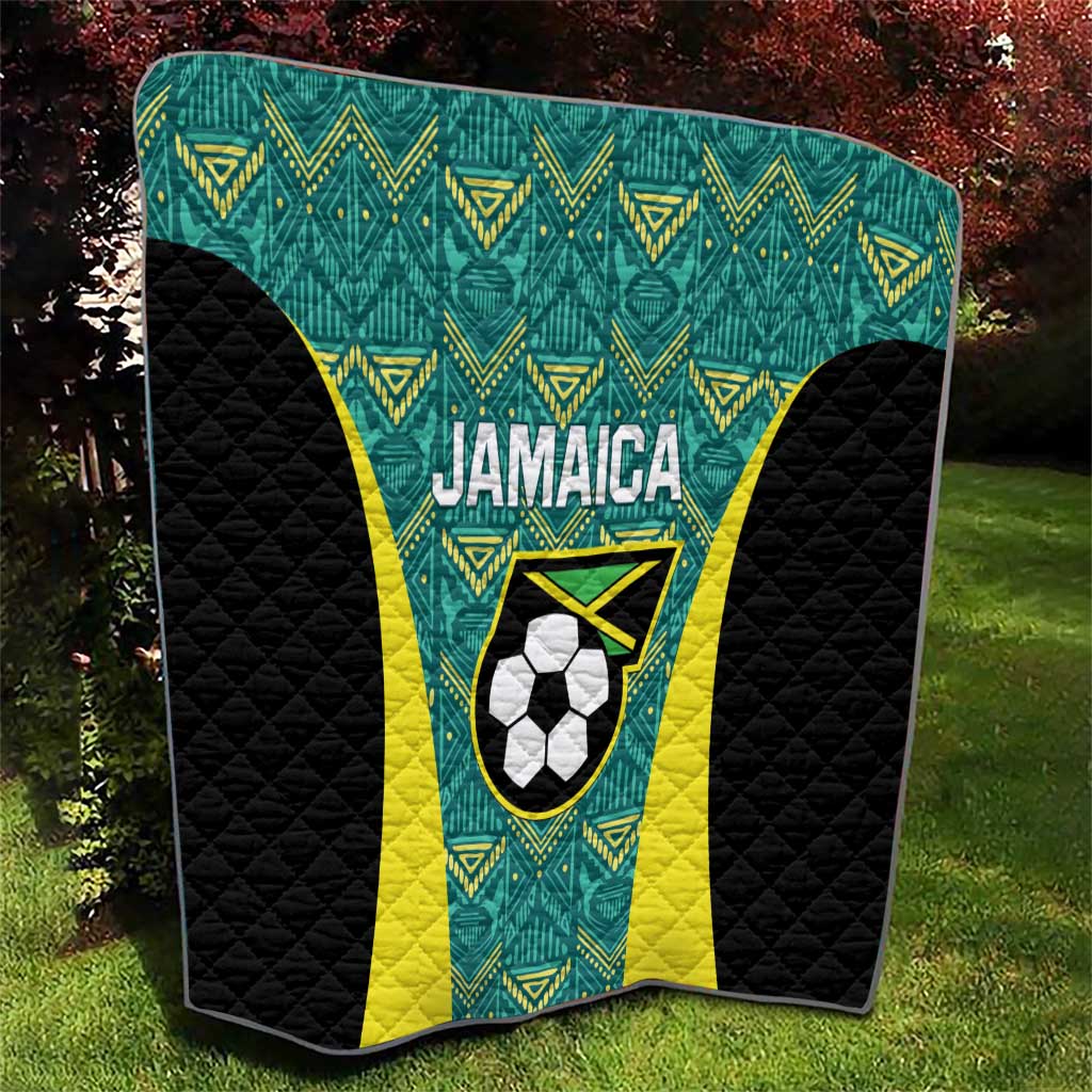 Jamaica Football Quilt We Believe Reggae Boyz