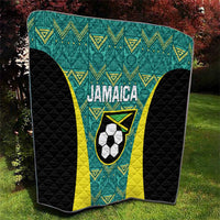 Jamaica Football Quilt We Believe Reggae Boyz