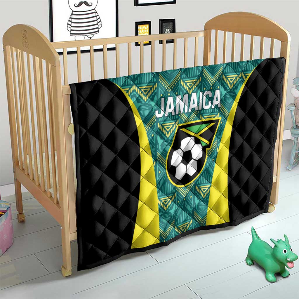 Jamaica Football Quilt We Believe Reggae Boyz