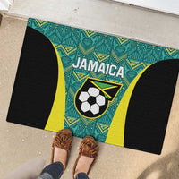 Jamaica Football Rubber Doormat We Believe Reggae Boyz