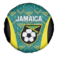 Jamaica Football Spare Tire Cover We Believe Reggae Boyz