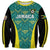 Custom Jamaica Football Sweatshirt We Believe Reggae Boyz