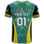 Custom Jamaica Football T Shirt We Believe Reggae Boyz