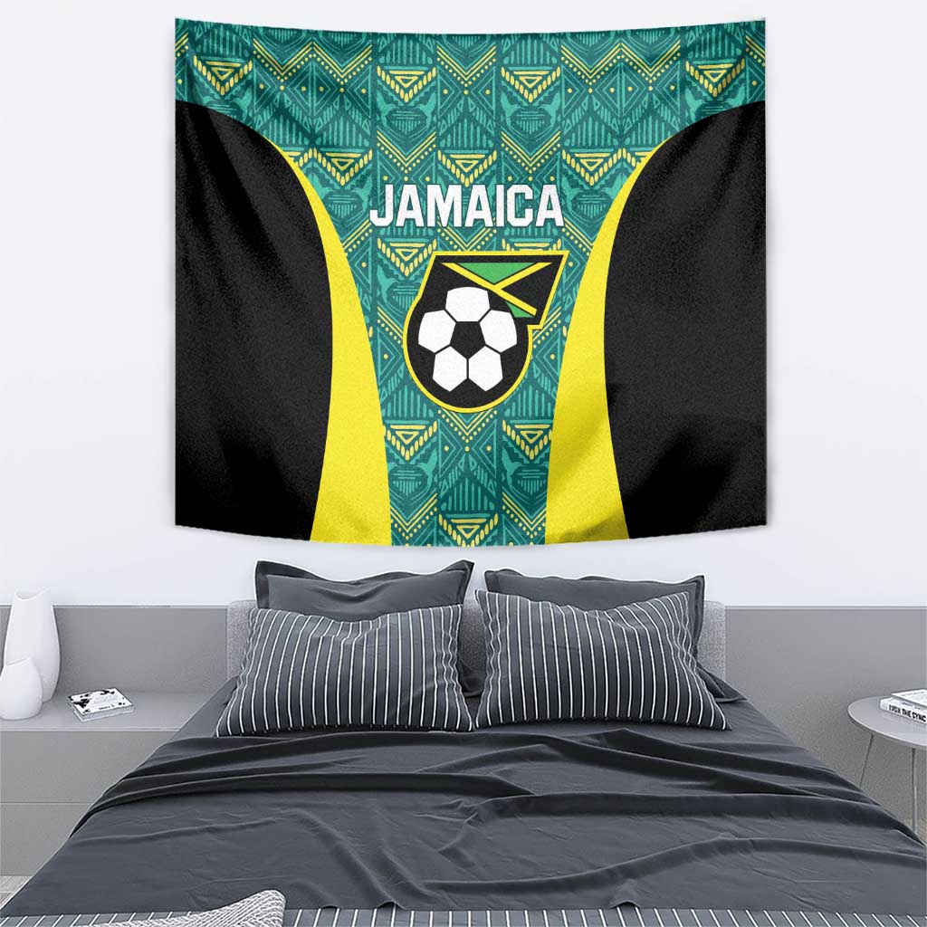 Jamaica Football Tapestry We Believe Reggae Boyz
