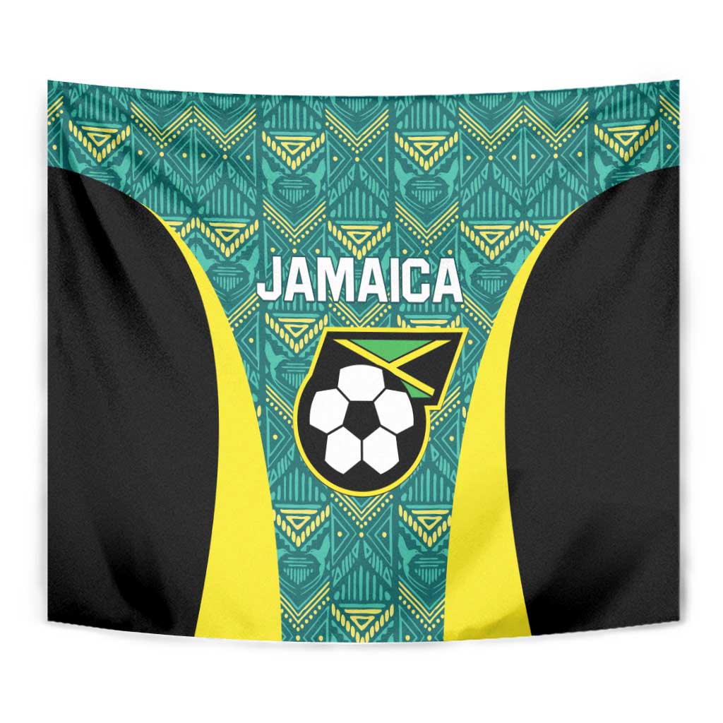 Jamaica Football Tapestry We Believe Reggae Boyz