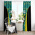 Jamaica Football Window Curtain We Believe Reggae Boyz