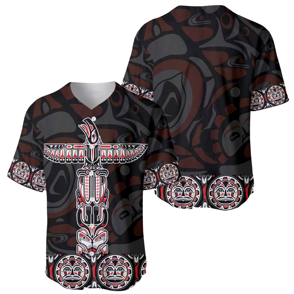 Canada Haida Totem Baseball Jersey Haida Spirit