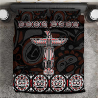 Canada Haida Totem Bedding Set Haida Spirit