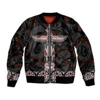 Canada Haida Totem Bomber Jacket Haida Spirit