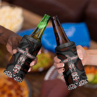 Canada Haida Totem 4 in 1 Can Cooler Tumbler Haida Spirit