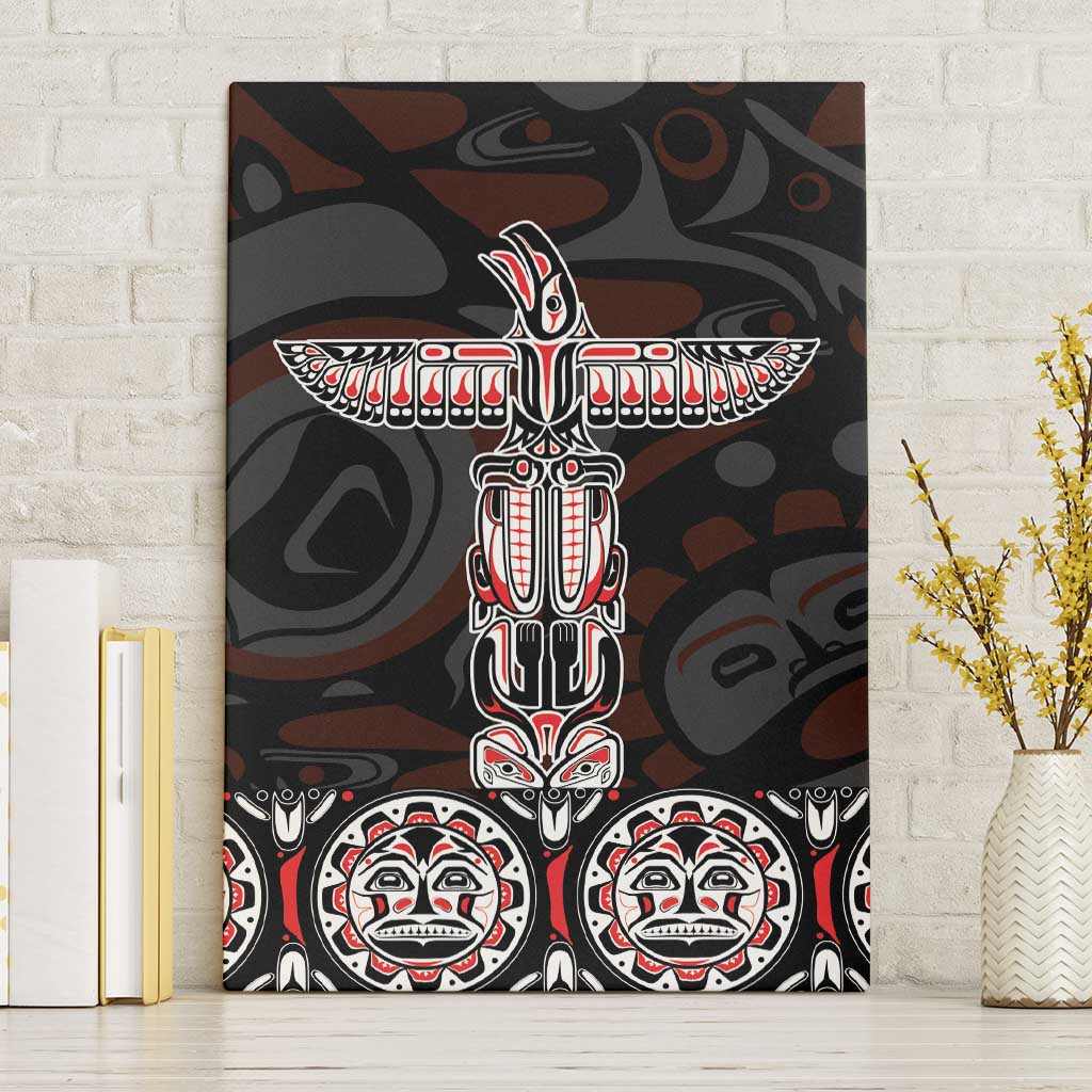 Canada Haida Totem Canvas Wall Art Haida Spirit