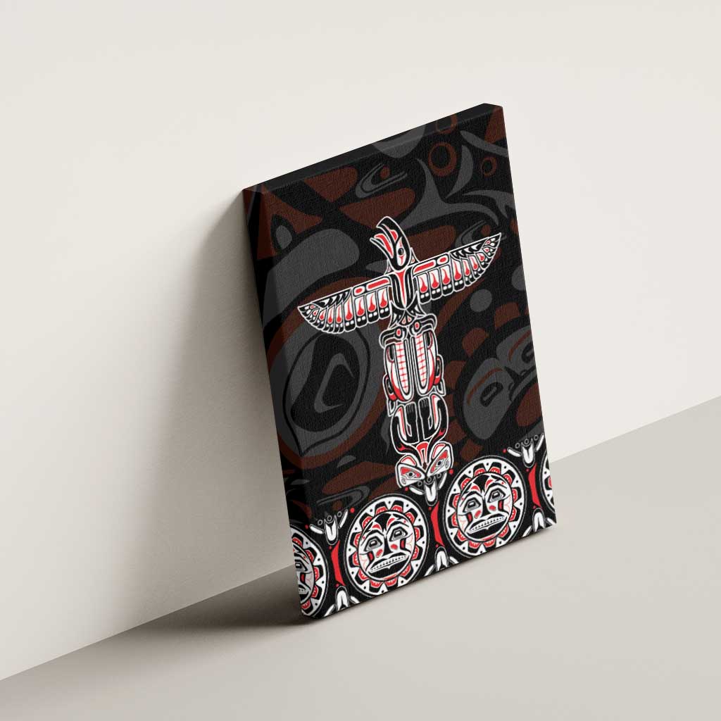 Canada Haida Totem Canvas Wall Art Haida Spirit