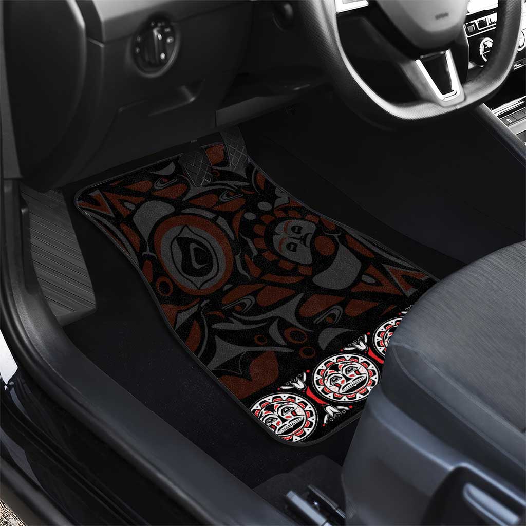 Canada Haida Totem Car Mats Haida Spirit