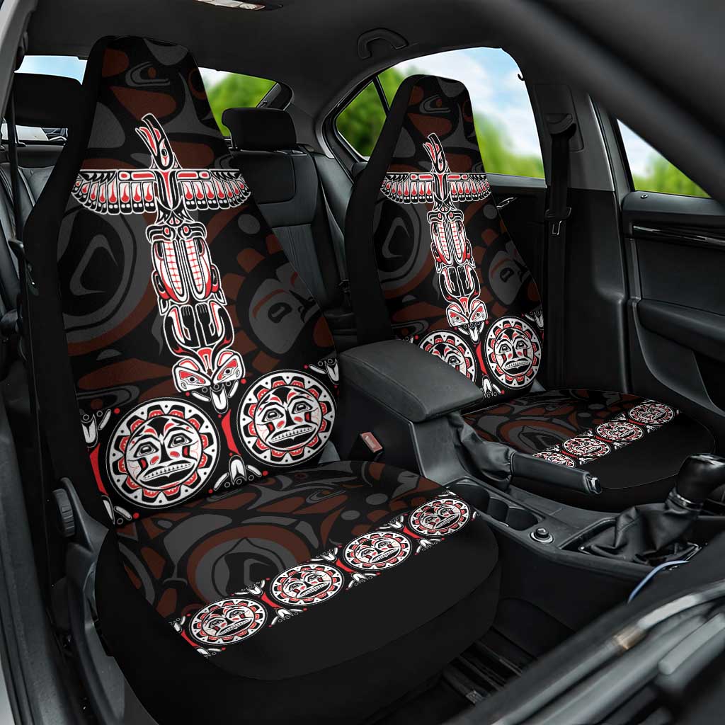 Canada Haida Totem Car Seat Cover Haida Spirit