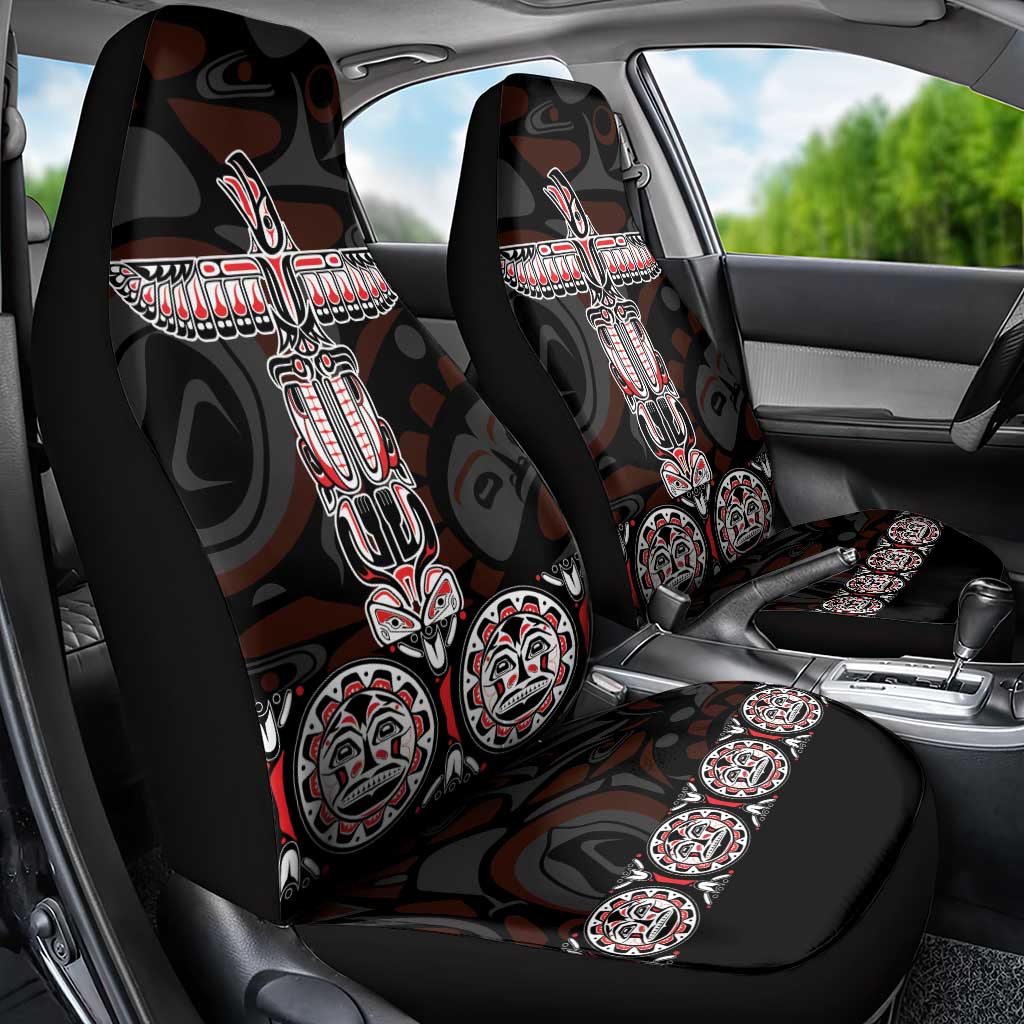 Canada Haida Totem Car Seat Cover Haida Spirit