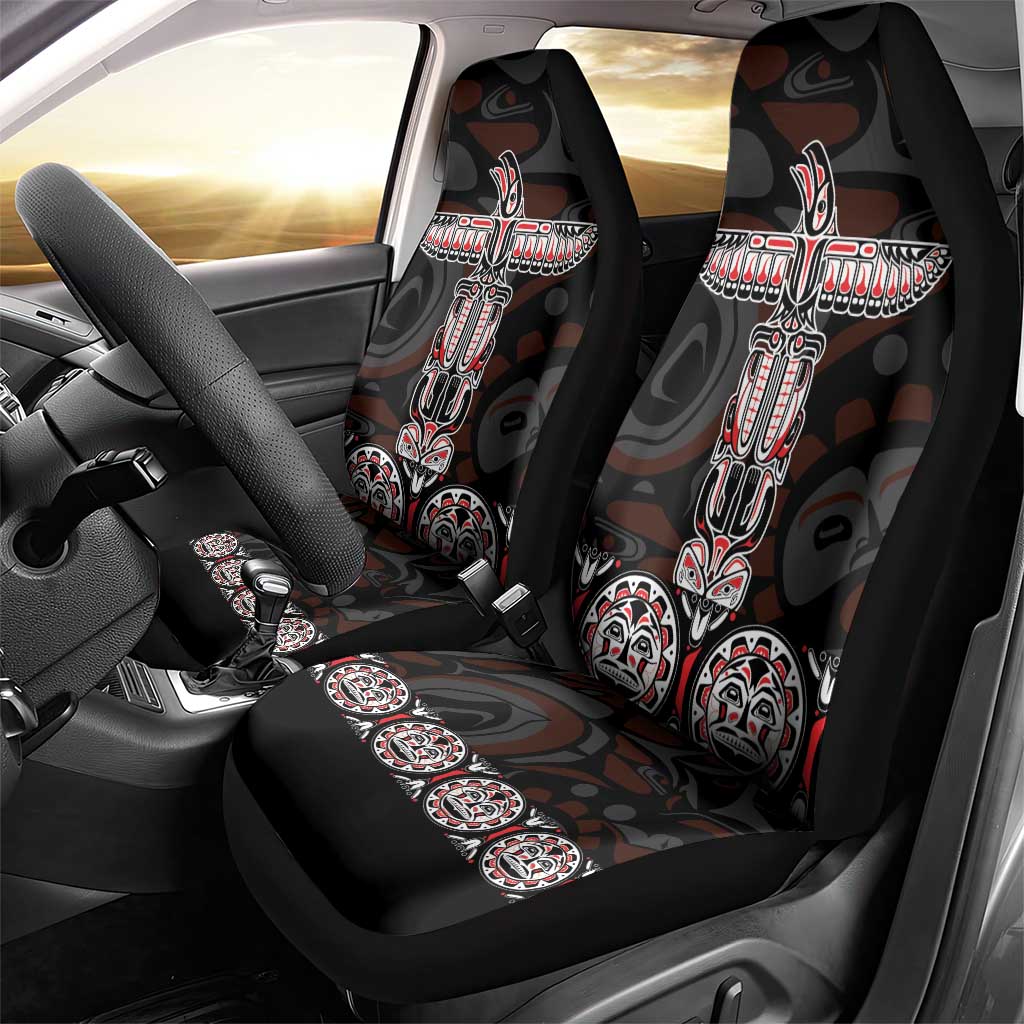 Canada Haida Totem Car Seat Cover Haida Spirit