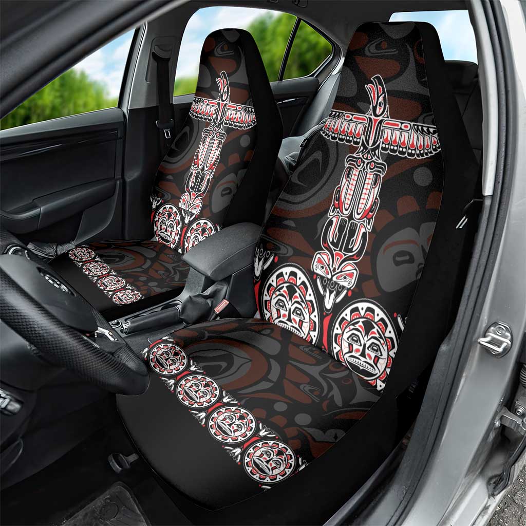 Canada Haida Totem Car Seat Cover Haida Spirit