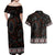 Canada Haida Totem Couples Matching Off Shoulder Maxi Dress and Hawaiian Shirt Haida Spirit