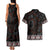 Canada Haida Totem Couples Matching Tank Maxi Dress and Hawaiian Shirt Haida Spirit