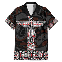 Canada Haida Totem Family Matching Mermaid Dress and Hawaiian Shirt Haida Spirit