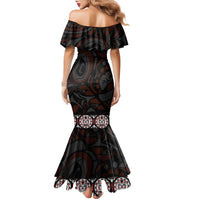 Canada Haida Totem Family Matching Mermaid Dress and Hawaiian Shirt Haida Spirit