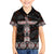Canada Haida Totem Family Matching Off The Shoulder Long Sleeve Dress and Hawaiian Shirt Haida Spirit