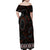 Canada Haida Totem Family Matching Off Shoulder Maxi Dress and Hawaiian Shirt Haida Spirit