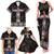 Canada Haida Totem Family Matching Tank Maxi Dress and Hawaiian Shirt Haida Spirit