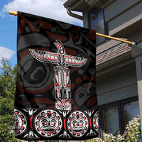 Canada Haida Totem Garden Flag Haida Spirit