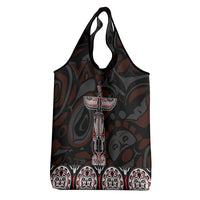 Canada Haida Totem Grocery Bag Haida Spirit