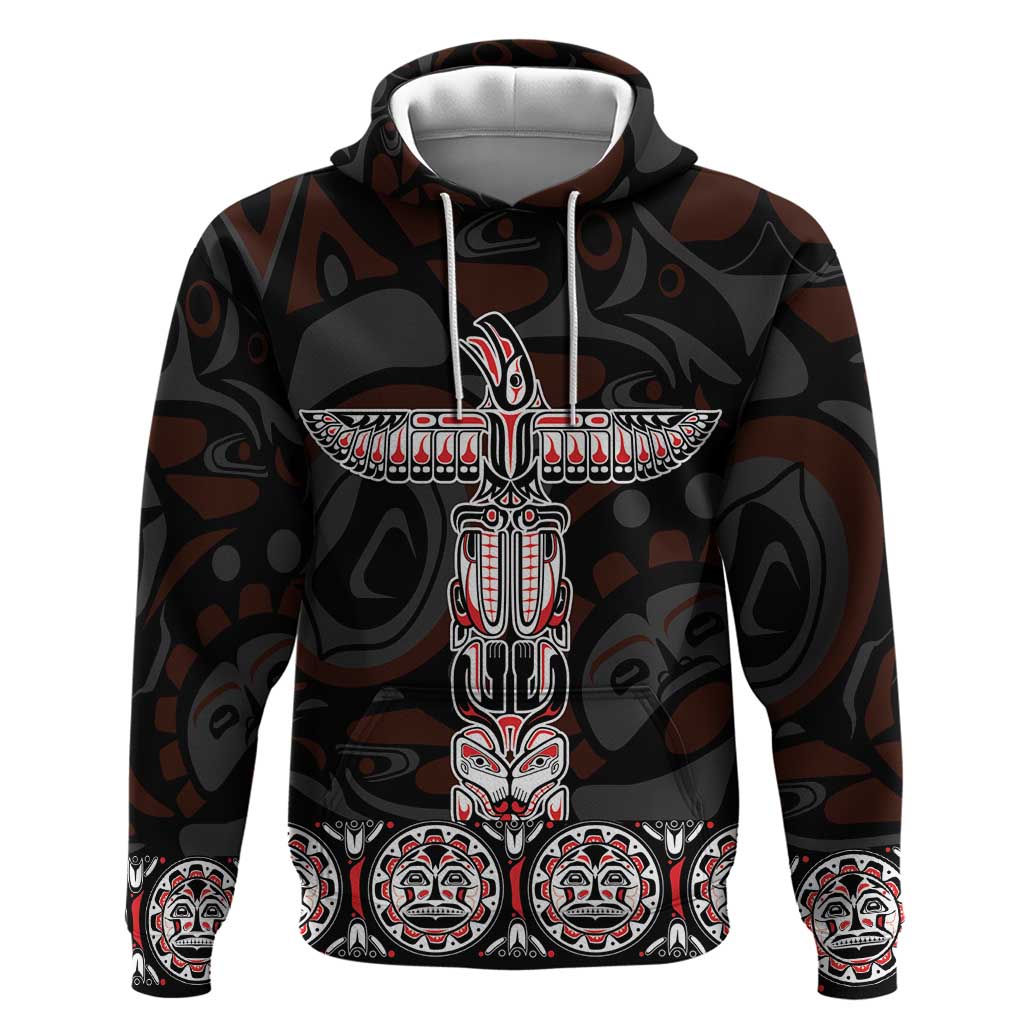 Canada Haida Totem Hoodie Haida Spirit