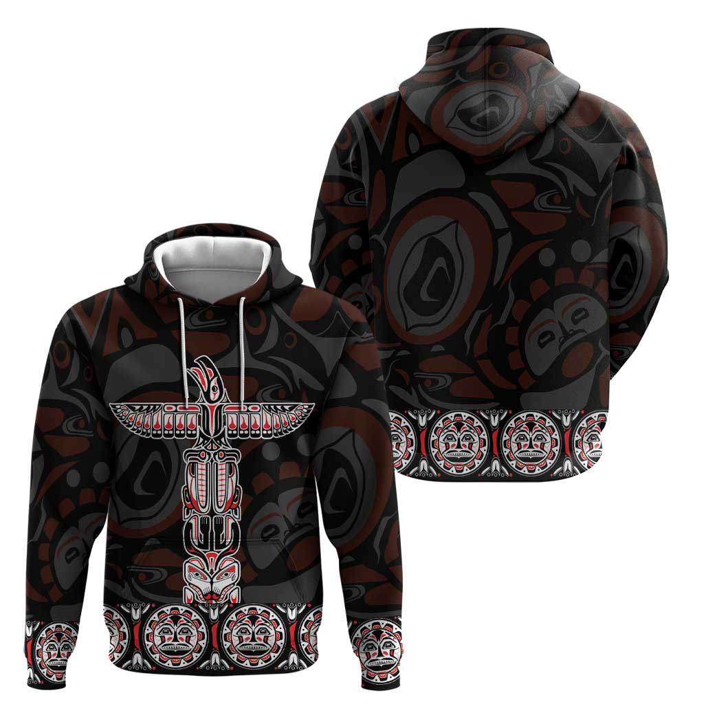 Canada Haida Totem Hoodie Haida Spirit