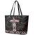 Canada Haida Totem Leather Tote Bag Haida Spirit