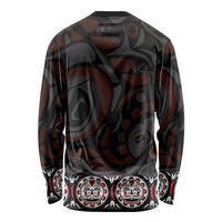 Canada Haida Totem Long Sleeve Shirt Haida Spirit