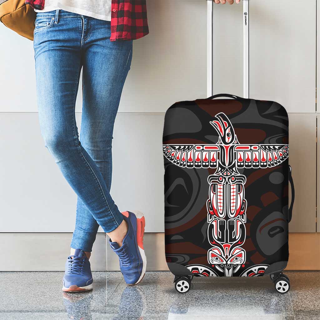 Canada Haida Totem Luggage Cover Haida Spirit