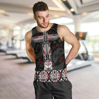 Canada Haida Totem Men Tank Top Haida Spirit