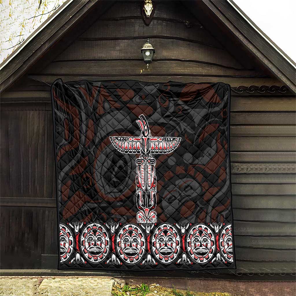 Canada Haida Totem Quilt Haida Spirit