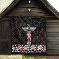 Canada Haida Totem Quilt Haida Spirit