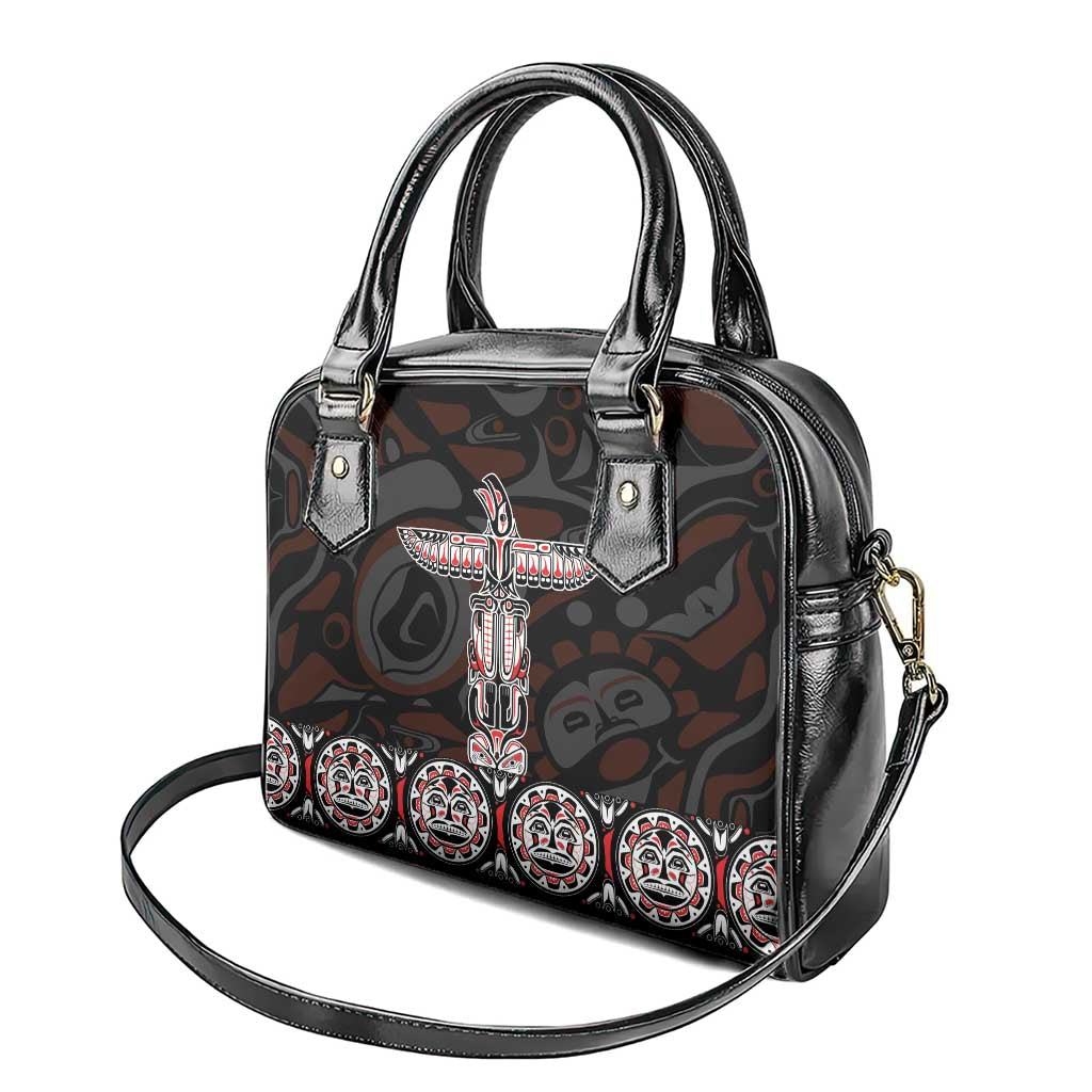 Canada Haida Totem Shoulder Handbag Haida Spirit