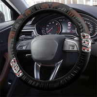 Canada Haida Totem Steering Wheel Cover Haida Spirit