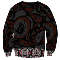 Canada Haida Totem Sweatshirt Haida Spirit