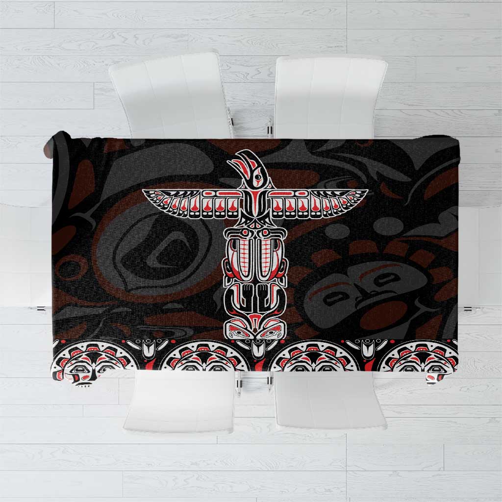 Canada Haida Totem Tablecloth Haida Spirit